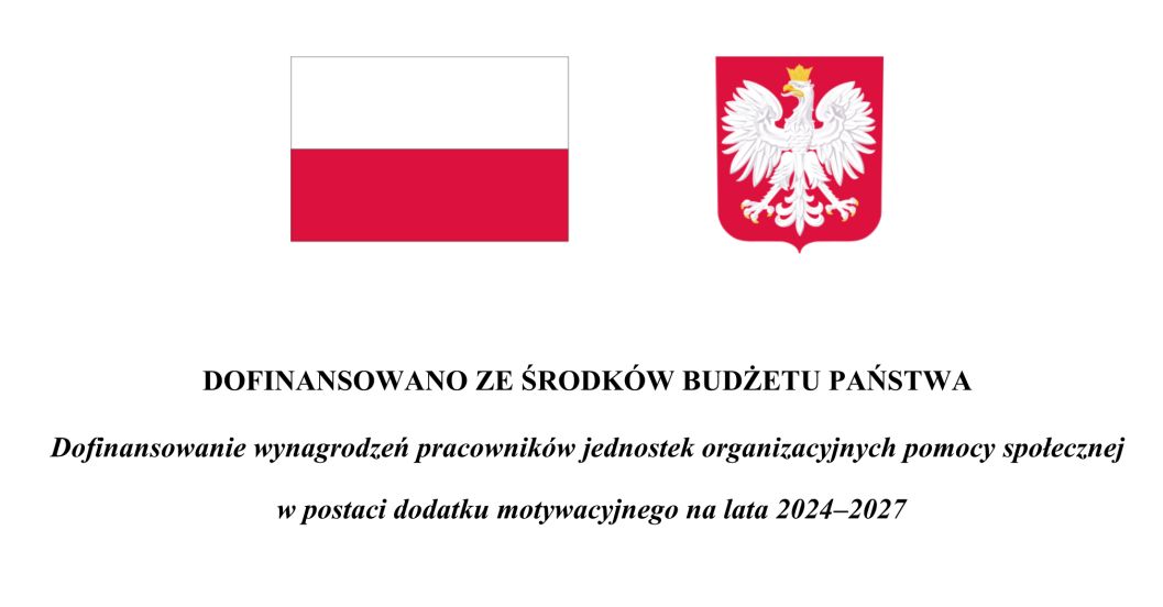 DOFINANSOWANO ZE ŚRODKÓW BUDŻETU PAŃSTWA Dofinansowanie wynagrodzeń pracowników jednostek organizacy