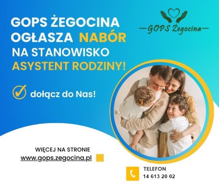 Nabór na stanowisko asystenta rodziny 2025