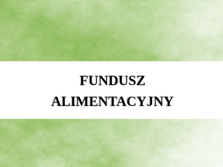 FUNDUSZ ALIMENTACYJNY