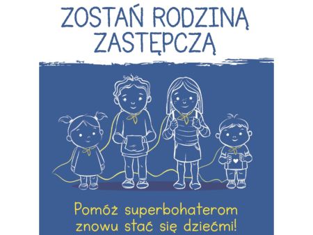 Zostań rodziną zastępczą. Pomóż superbohaterom znowu stać się dziećmi