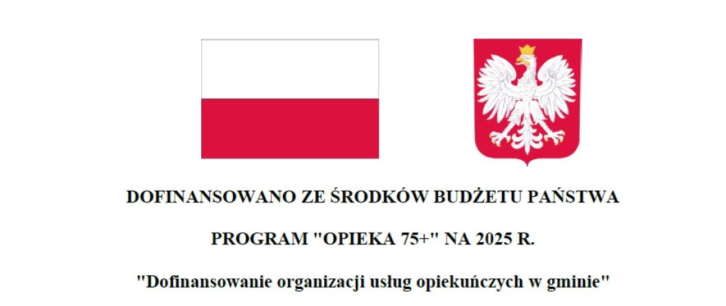 PROGRAM "OPIEKA 75+" NA 2025 R.